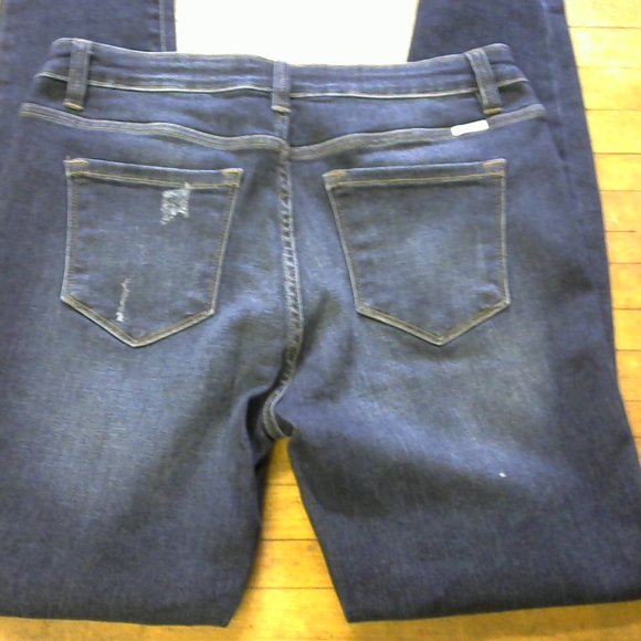 KanCan Distressed Jeans - Dark Blue - Picture 2 of 5